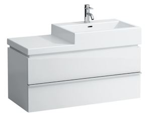 Fürdőszobaszekrény mosdó alá Laufen Case 99x45,5x45,5 cm fehér 0128.2.075.463.1