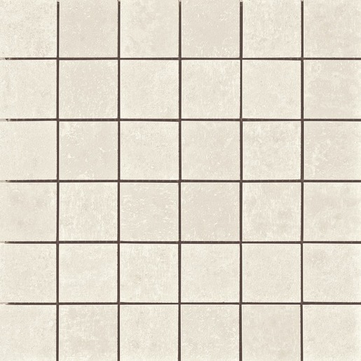 Mozaik Cir Metallo bianco 30x30 cm matt 1062370