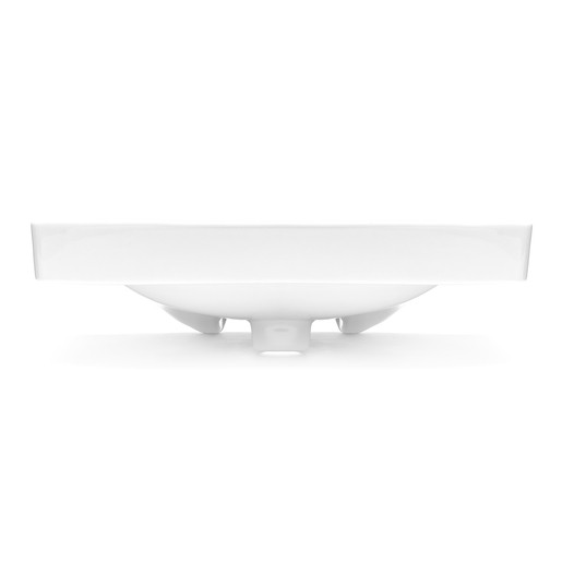 Mosdó bútorba Laufen Laufen Pro Nordic 56x42 cm fehér színben fényes felülettel középső nyílással 1095.5.000.104.1