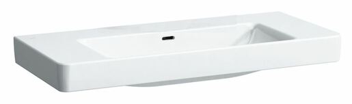 Mosdó Laufen Pro S 105x46 cm fehér színben fényes felülettel csaptelep nyílás nélkül 1696.6.000.109.1