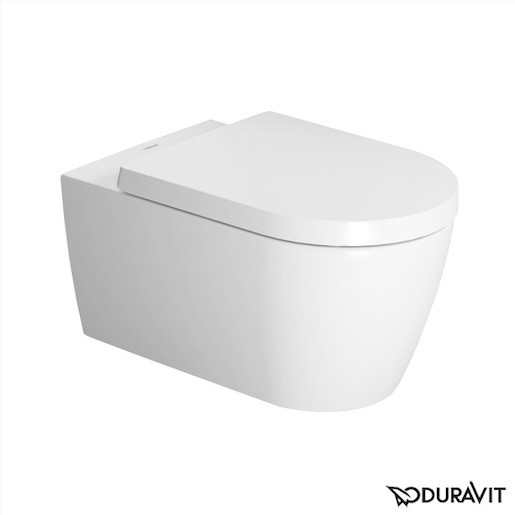 Wc falra szerelhető Duravit Me By Starck  fehér színben fényes felülettel  hátsó kifolyással 2528090000