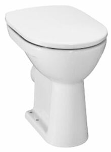 WC hátsó kifolyássallapos öblítés. Kerámia ülőke nélkül Öblítési mennyiség 3/6 liter. A szerelőkészletet meg kell vásárolni.