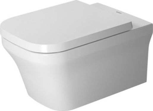Wc falra szerelhető Duravit P3 Comforts  fehér színben fényes felülettel  hátsó kifolyással 2561092000