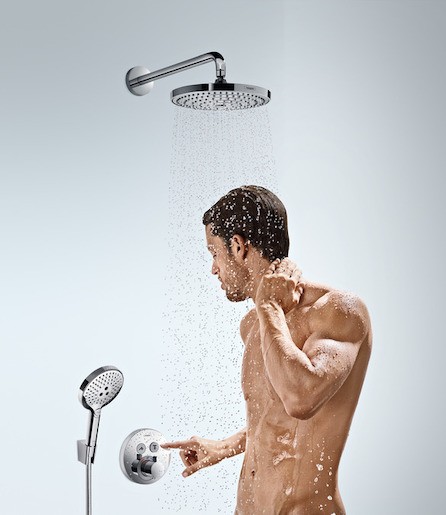 Fejzuhany Hansgrohe Raindance Select zuhanykarral együtt króm 26466000