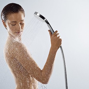 Kézi zuhany Hansgrohe Croma Select S lekerekített fehér / króm 26802400