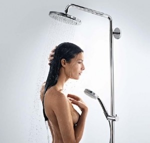 Zuhanyrendszer Hansgrohe Croma csaptelep nélkül króm 27224000