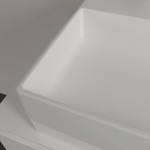 Mosdó lapra Villeroy & Boch Memento 2.0 60x42 cm fehér színben középső nyílással 4A076001