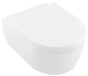 Wc soft close ülőkével felakasztható Villeroy&Boch Avento  fehér színben fényes felülettel 5656HR01