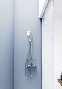 Zuhany csaptelep Hansa Micra zuhanyszett nélkül 150 mm króm 58150171