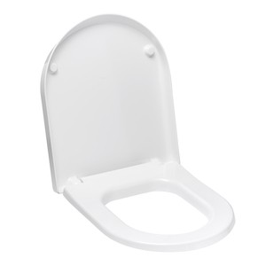 WC ülőke duroplasztból softclose (lassú záródás) fehér színben.
