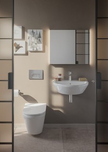 VitrA Integra Integra Rim-Ex fali WC ülőkével, puha záródású, hátsó lefolyóval 7041-003-6285