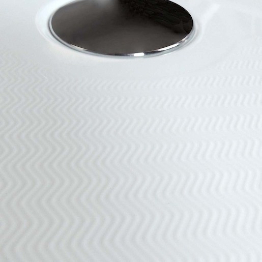 Zuhanytálca négyszögletes Roth 120x80 cm öntött márvány fehér 8000167