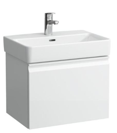 Fürdőszobaszekrény mosdó alá Laufen Pro 52x39x37 cm fehér lesk 8302.1.095.464.1