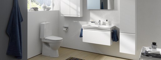 Fürdőszobaszekrény mosdó alá Laufen Laufen Pro Nordic 77x37,2x37,2 cm fehér lesk 8305.7.095.464.1