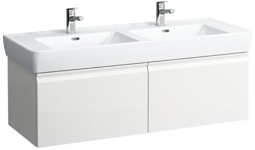 Fürdőszobaszekrény mosdó alá Laufen Laufen Pro 122x39x45 cm fehér 8308.2.095.463.1