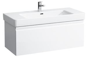 Fürdőszobaszekrény mosdó alá Laufen Pro S 101x39x45 cm fehér lesk 8355.1.096.464.1
