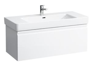 Fürdőszobaszekrény mosdó alá Laufen Pro S 101x39x45 cm fehér lesk 8355.2.096.464.1