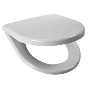 WC ülőke duroplasztból fehér színben az ülőke hossza 40,5 cm. Pánty rozsdamentes acélból. a rögzítés közti távolság 15,5 cm.