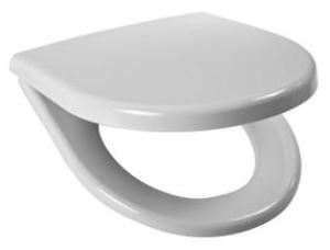 WC ülőke duroplasztból softclose (lassú záródás) fehér színben az ülőke hossza 42,5 cm. Pánty műanyagból. a rögzítés közti távolság 15,5 cm.