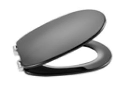 Wc ülőke Roca Carmen műanyagból fekete színben A801B5256B
