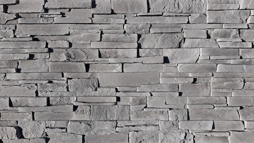 Burkolat  Stones Bedrock kő graphite 11,7x55 cm dombor BEDROCKGF