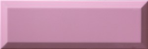 Burkolat Ribesalbes Chic Colors rosa bisel 10x30 cm fényes CHICC1468