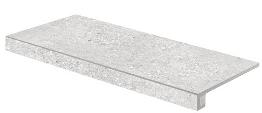 Lépcsőkő Rako Stones világosszürke 30x60 cm matt DCFSE666.1