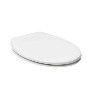 WC ülőke duroplasztból softclose (lassú záródás) fehér színben az ülőke hossza 45,1 cm. a rögzítés közti távolság 7,9-17,1 cm.