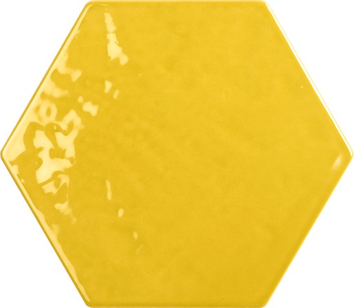 Burkolat Tonalite Exabright giallo 15x17 cm fényes EXB6522