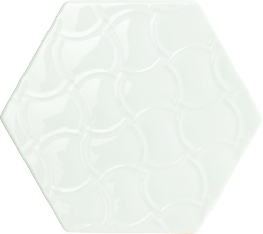 Dekor Tonalite Exabright bianco 15x17 cm fényes EXBEXARELBIL