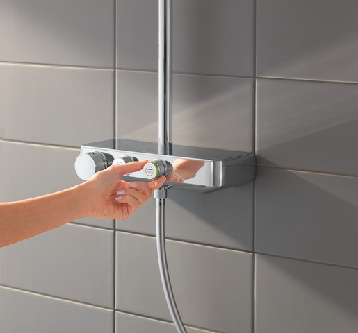  Zuhanyrendszer Grohe Euphoria SmartControl System termosztátos csapteleppel króm 26509000