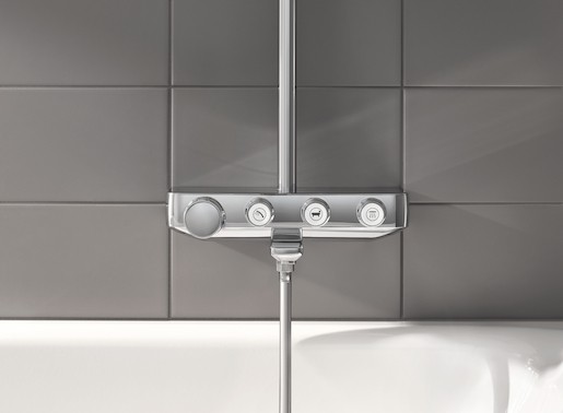 Zuhanyrendszer Grohe Euphoria SmartControl System termosztatikus csapteleppel króm 26510000