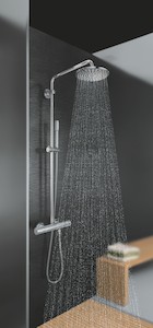 Zuhanyrendszer Grohe Rainshower System termosztatikus csapteleppel króm 27032001