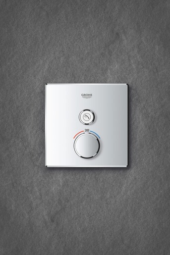 Zuhany csaptelep Grohe Smart Control termosztatikus csapteleppel króm 29123000