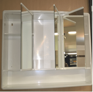 Tükrösszekrény Jokey Lymo 58x49 cm műanyag fehér GALZRCB
