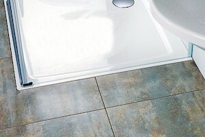 Zuhanytálca négyszögletes Ravak 120x80 cm öntött márvány fehér XA03G401010