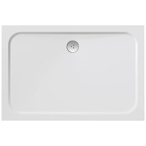 Zuhanytálca négyszögletes Ravak 120x80 cm öntött márvány fehér XA04G401010