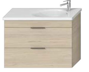 Fürdőszobaszekrény mosdó alá Jika Tigo N 97x70,5x36,3 cm kőrisfa dekorban H40J2164015141