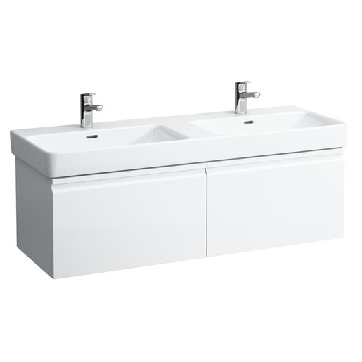 Fürdőszobaszekrény mosdó alá Laufen Laufen PRO S 125,8x39,2x45 cm grafit H4835720964801