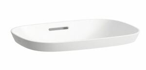 Süllyesztett mosdó Laufen Ino 50x36,5 cm fehér színben fényes felülettel csaptelep nyílás nélkül H8173020001091