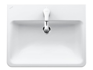Süllyesztett mosdó Laufen Laufen PRO S 56x44 cm fehér színben fényes felülettel csaptelep nyílás nélkül H8189630001091