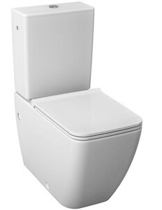 Álló kombinált WC vario kifolyással és mélyöblítéssel. Kerámia  A szerelőkészlet a csomag része. WC tartály és WC ülőke nélkül.