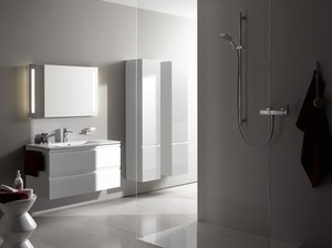 Fürdőszobaszekrény mosdóval Laufen Laufen PRO S 100x44x50 cm fehér mat H8619654631041