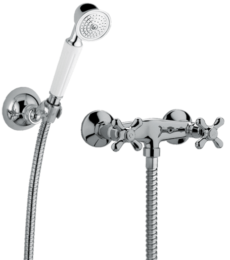 Zuhany csaptelep Paffoni Ricordi zuhanyszettel együtt 150 mm króm IR168D