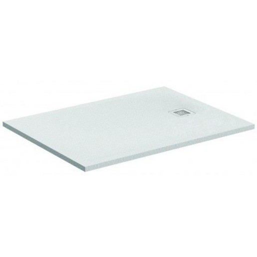 Zuhanytálca négyszögletes Ideal Standard 100x90 cm öntött márvány fehér K8220FR