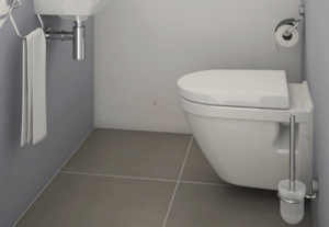 Fali WC szett falra szerelhető Tece TECEbox  fehér színben  hátsó kifolyással KMPLS50T