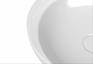 Mosdó lapra Kaldewei MIENA 38x38 cm fehér színben fényes felülettel csaptelep nyílás nélkül, túlfolyás nélkül KW3181