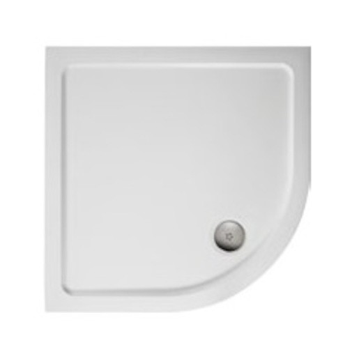 Zuhanytálca negyedkörös Ideal Standard 0 91x91 cm öntött márvány fehér L505801