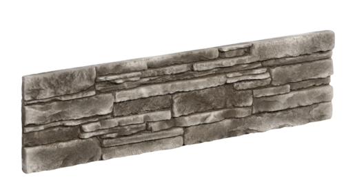 Burkolat Incana Link Stone grafite 10x37,5 cm dombor LISTONEGF