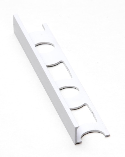 Élvédő Profil L PVC fehér, hosszúság 250 cm, magasság 10 mm, LL10250